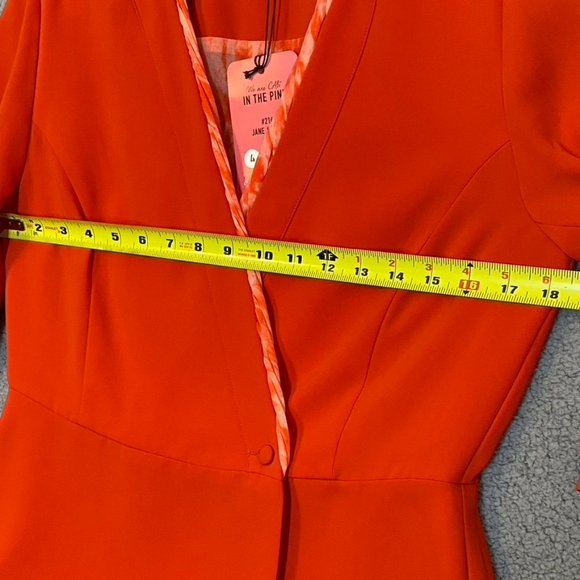 CAbi Jane Jacket Wrap Blazer Grenadine Chiffon Crossover Coat - Size 4 NEW - Picture 9 of 12